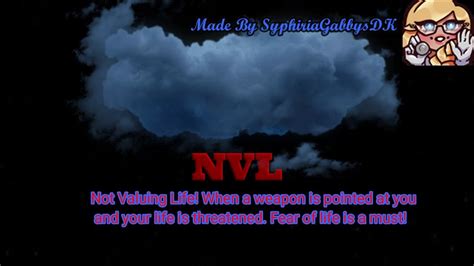 what is nvl in rp|RP Terms / Rules / Lingo